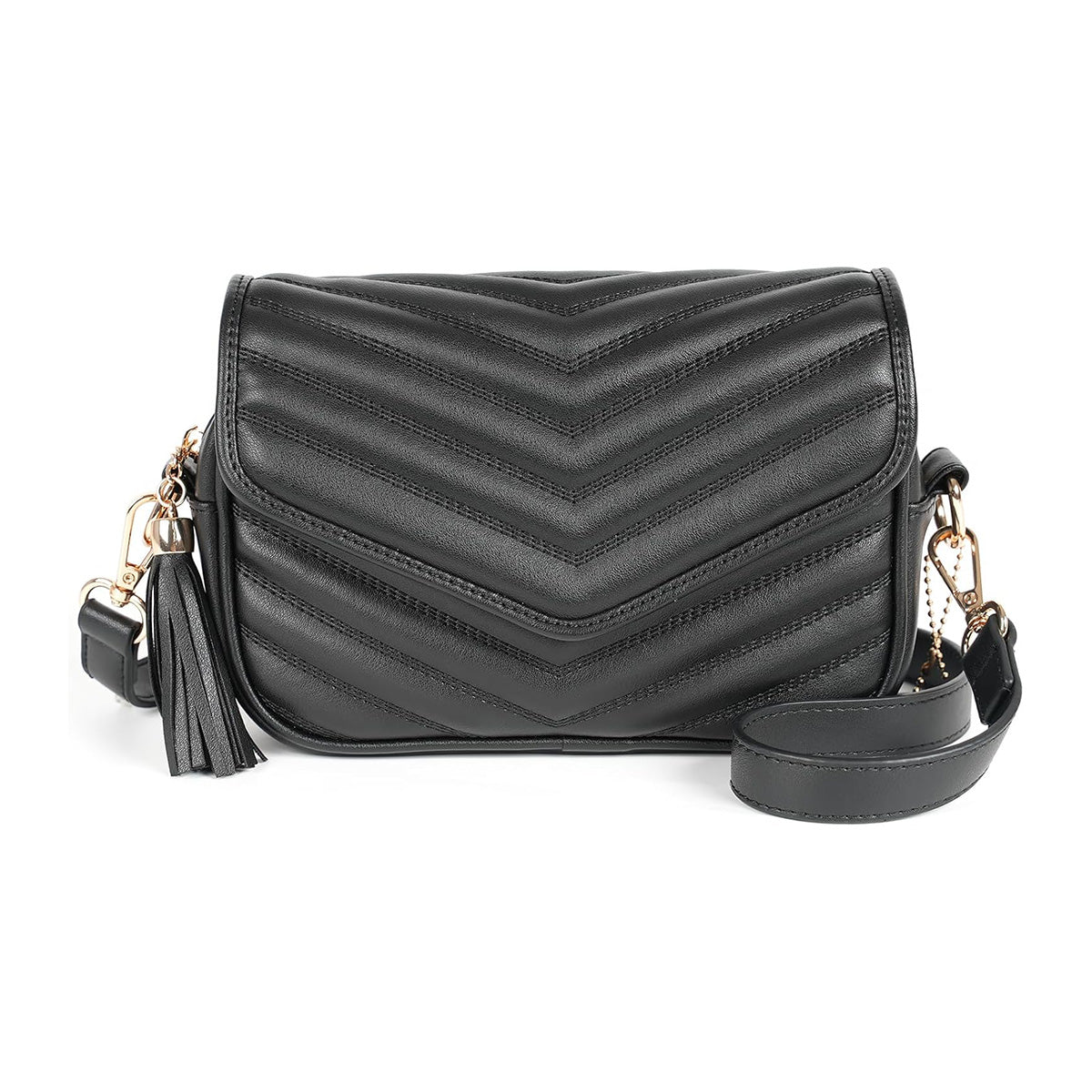 HILAEX Tassel Crossbody Bag for Women