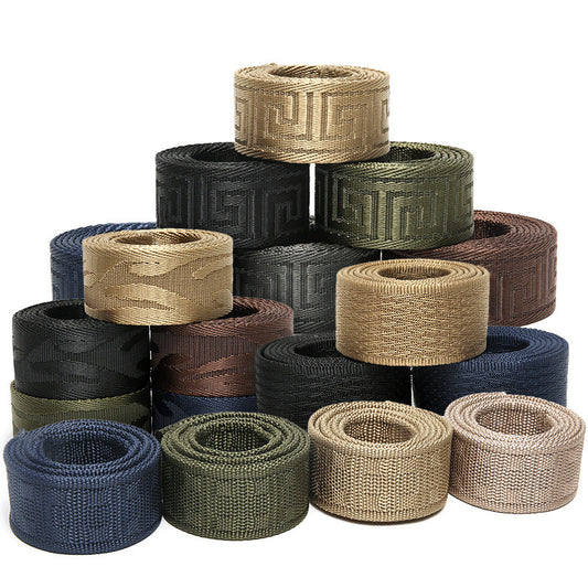 3.8cm Imitation Nylon Jacquard Webbing - Customize