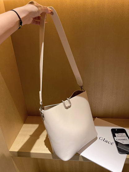 2024 New Fashion Women's Bucket Bag - Simple & Versatile Large-Capacity Shoulder and Crossbody Bag